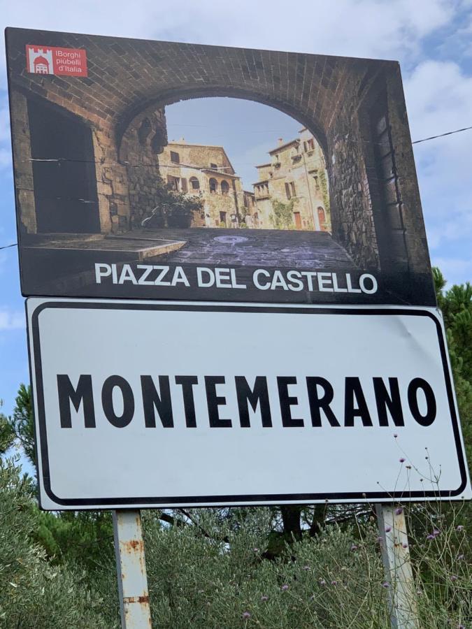 Inn Piazza In Montemerano, The Heart Of Tuscany Экстерьер фото